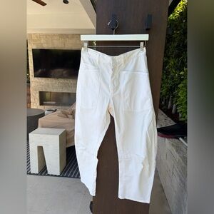 Nili Lotan White Capris